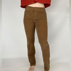 FAHERTY Julianne Corduroy‎ Stretch Cord High Waist Straight Leg Organic